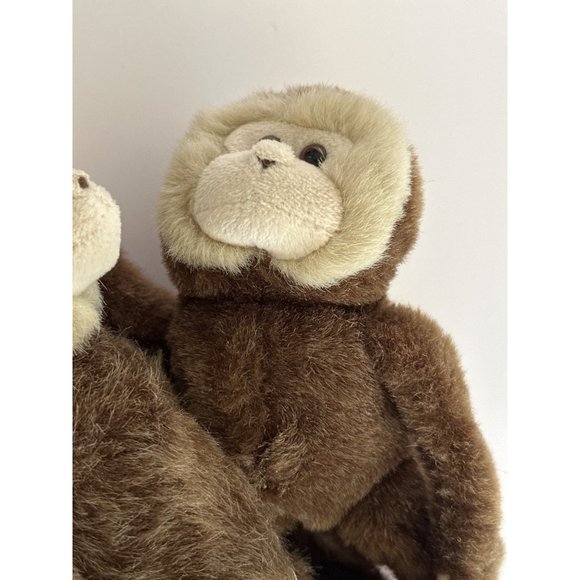 Spider Monkeys Hanging Mother and Baby Costa Rica 14 inch Arms Legs Attach - Picture 4 of 7